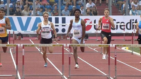 Chris Robinson: l’atleta americano ha un imprevisto mentre corre preview
