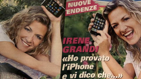 Quando nel 2008 l’Italia con Irene Grandi scopriva cos’era un iPhone preview