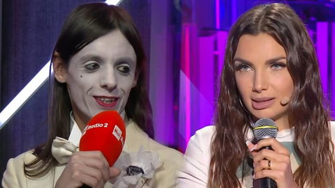 Lucio Corsi al centro di una polemica per le parole su Elettra Lamborghini e Sanremo preview